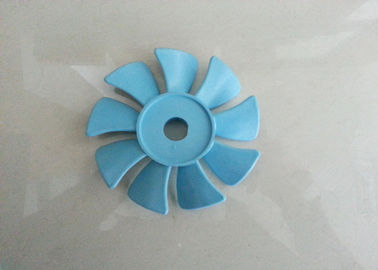POM M90 Plastic Fan Blades For Motor , Injection Moulded Plastic Parts