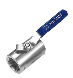 Water Floating Ball Valve With Lock NPT BSPT  BSPP Connect 150lbs ~ 2500lbs